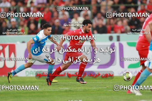 1396863, Tehran,Shahr Qods, , Iran Pro League، Persian Gulf Cup، 2018-19 season، Second Leg، Week 24، Paykan ۰ v 2 Persepolis on 2019/04/04 at Shahr-e Qods Stadium