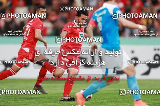 1396805, Tehran,Shahr Qods, , Iran Pro League، Persian Gulf Cup، 2018-19 season، Second Leg، Week 24، Paykan ۰ v 2 Persepolis on 2019/04/04 at Shahr-e Qods Stadium