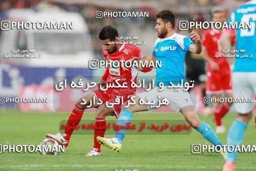 1396763, Tehran,Shahr Qods, , Iran Pro League، Persian Gulf Cup، 2018-19 season، Second Leg، Week 24، Paykan ۰ v 2 Persepolis on 2019/04/04 at Shahr-e Qods Stadium