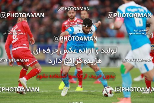 1396778, Tehran,Shahr Qods, , Iran Pro League، Persian Gulf Cup، 2018-19 season، Second Leg، Week 24، Paykan ۰ v 2 Persepolis on 2019/04/04 at Shahr-e Qods Stadium