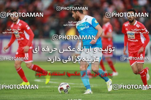 1396806, Tehran,Shahr Qods, , لیگ برتر فوتبال ایران، Persian Gulf Cup، Week 24، Second Leg، Paykan 0 v 2 Persepolis on 2019/04/04 at Shahr-e Qods Stadium