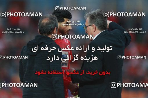 1396927, Tehran,Shahr Qods, , Iran Pro League، Persian Gulf Cup، 2018-19 season، Second Leg، Week 24، Paykan ۰ v 2 Persepolis on 2019/04/04 at Shahr-e Qods Stadium