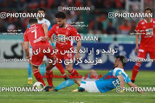 1396877, Tehran,Shahr Qods, , Iran Pro League، Persian Gulf Cup، 2018-19 season، Second Leg، Week 24، Paykan ۰ v 2 Persepolis on 2019/04/04 at Shahr-e Qods Stadium