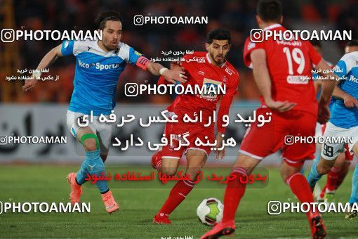 1396773, Tehran,Shahr Qods, , Iran Pro League، Persian Gulf Cup، 2018-19 season، Second Leg، Week 24، Paykan ۰ v 2 Persepolis on 2019/04/04 at Shahr-e Qods Stadium