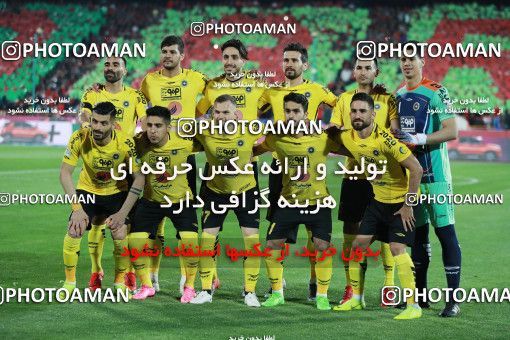 1398584, Tehran, , Iran Pro League، Persian Gulf Cup، 2018-19 season، Second Leg، Week 27، Persepolis ۰ v ۰ Sepahan on 2019/04/26 at Azadi Stadium