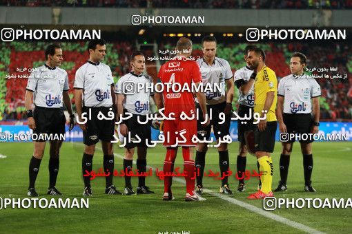 1398569, Tehran, , Iran Pro League، Persian Gulf Cup، 2018-19 season، Second Leg، Week 27، Persepolis ۰ v ۰ Sepahan on 2019/04/26 at Azadi Stadium