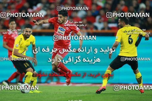 1398732, Tehran, , Iran Pro League، Persian Gulf Cup، 2018-19 season، Second Leg، Week 27، Persepolis ۰ v ۰ Sepahan on 2019/04/26 at Azadi Stadium