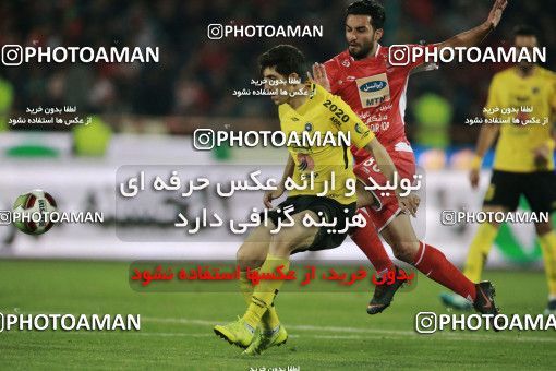 1399087, Tehran, , Iran Pro League، Persian Gulf Cup، 2018-19 season، Second Leg، Week 27، Persepolis ۰ v ۰ Sepahan on 2019/04/26 at Azadi Stadium