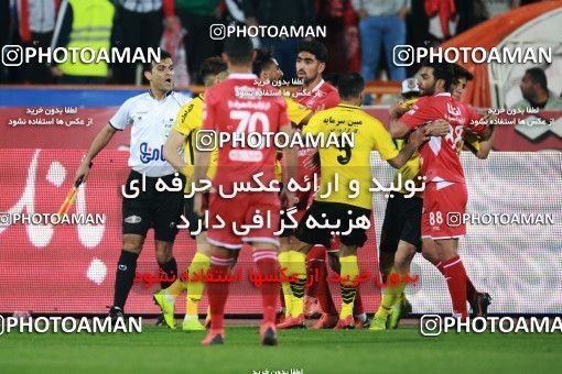 1399090, Tehran, , Iran Pro League، Persian Gulf Cup، 2018-19 season، Second Leg، Week 27، Persepolis ۰ v ۰ Sepahan on 2019/04/26 at Azadi Stadium