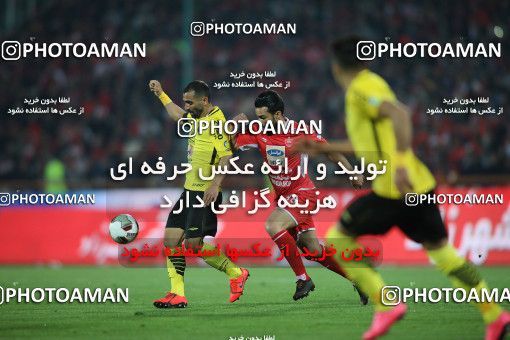 1440796, Tehran, , Iran Pro League، Persian Gulf Cup، 2018-19 season، Second Leg، Week 27، Persepolis ۰ v ۰ Sepahan on 2019/04/26 at Azadi Stadium