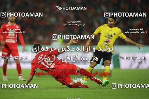 1440786, Tehran, , Iran Pro League، Persian Gulf Cup، 2018-19 season، Second Leg، Week 27، Persepolis ۰ v ۰ Sepahan on 2019/04/26 at Azadi Stadium