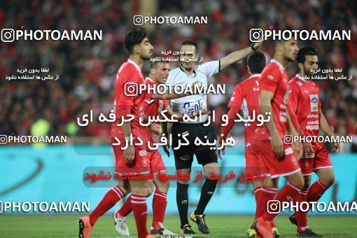 1440775, Tehran, , Iran Pro League، Persian Gulf Cup، 2018-19 season، Second Leg، Week 27، Persepolis ۰ v ۰ Sepahan on 2019/04/26 at Azadi Stadium