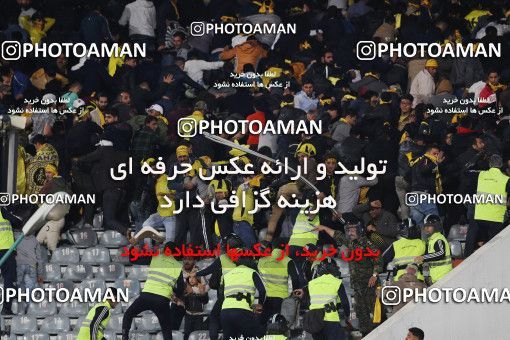 1443427, Tehran, , Iran Pro League، Persian Gulf Cup، 2018-19 season، Second Leg، Week 27، Persepolis ۰ v ۰ Sepahan on 2019/04/26 at Azadi Stadium