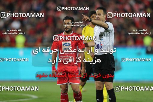 1443647, Tehran, , Iran Pro League، Persian Gulf Cup، 2018-19 season، Second Leg، Week 27، Persepolis ۰ v ۰ Sepahan on 2019/04/26 at Azadi Stadium