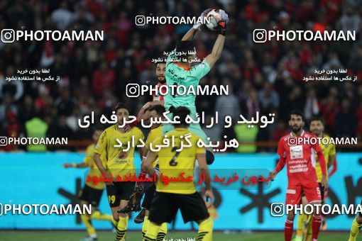 1443712, Tehran, , Iran Pro League، Persian Gulf Cup، 2018-19 season، Second Leg، Week 27، Persepolis ۰ v ۰ Sepahan on 2019/04/26 at Azadi Stadium