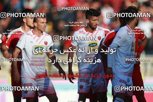 1399398, Tabriz, , Iran Pro League، Persian Gulf Cup، 2018-19 season، Second Leg، Week 28، Tractor S.C. ۱ v ۱ Persepolis on 2019/05/01 at Yadegar-e Emam Stadium