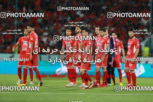 1403452, Tehran, , Iran Pro League، Persian Gulf Cup، 2018-19 season، Second Leg، Week 29، Persepolis ۱ v ۱ Gostaresh Foulad Tabriz on 2019/05/11 at Azadi Stadium