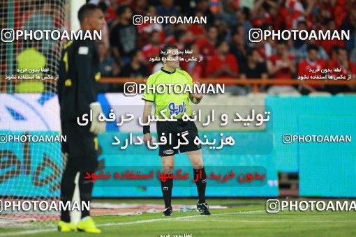 1403468, Tehran, , Iran Pro League، Persian Gulf Cup، 2018-19 season، Second Leg، Week 29، Persepolis ۱ v ۱ Gostaresh Foulad Tabriz on 2019/05/11 at Azadi Stadium