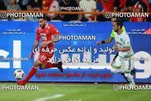 1403954, Tehran, , Iran Pro League، Persian Gulf Cup، 2018-19 season، Second Leg، Week 29، Persepolis ۱ v ۱ Gostaresh Foulad Tabriz on 2019/05/11 at Azadi Stadium