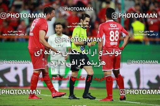 1403932, Tehran, , Iran Pro League، Persian Gulf Cup، 2018-19 season، Second Leg، Week 29، Persepolis ۱ v ۱ Gostaresh Foulad Tabriz on 2019/05/11 at Azadi Stadium