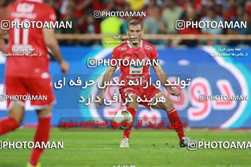 1403663, Tehran, , Iran Pro League، Persian Gulf Cup، 2018-19 season، Second Leg، Week 29، Persepolis ۱ v ۱ Gostaresh Foulad Tabriz on 2019/05/11 at Azadi Stadium