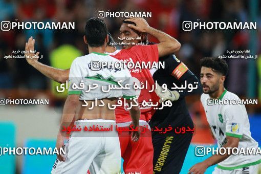 1403679, Tehran, , Iran Pro League، Persian Gulf Cup، 2018-19 season، Second Leg، Week 29، Persepolis ۱ v ۱ Gostaresh Foulad Tabriz on 2019/05/11 at Azadi Stadium