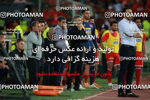 1403619, Tehran, , Iran Pro League، Persian Gulf Cup، 2018-19 season، Second Leg، Week 29، Persepolis ۱ v ۱ Gostaresh Foulad Tabriz on 2019/05/11 at Azadi Stadium