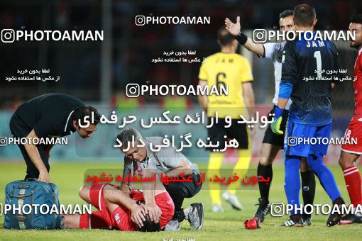 1404899, Jam, , Iran Pro League، Persian Gulf Cup، 2018-19 season، Second Leg، Week 30، Pars Jonoubi Jam ۰ v ۱ Persepolis on 2019/05/16 at Takhti Stadium