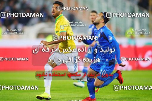 1405623, Tehran, Iran, Iran Pro League، Persian Gulf Cup، 2018-19 season، First Leg، Week 14، Esteghlal 3 v ۰ Sanat Naft Abadan on 2018/11/29 at Azadi Stadium