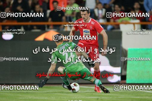 1407855, Tehran, , Iran Pro League، Persian Gulf Cup، 2018-19 season، Second Leg، Week 25، Persepolis 3 v 2 Saipa on 2019/04/13 at Azadi Stadium