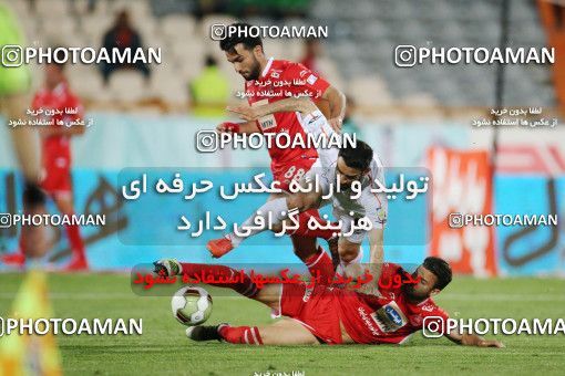 1407848, Tehran, , Iran Pro League، Persian Gulf Cup، 2018-19 season، Second Leg، Week 25، Persepolis 3 v 2 Saipa on 2019/04/13 at Azadi Stadium