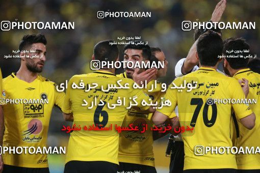 1425540, Isfahan, , Semi-Finals جام حذفی فوتبال ایران, Khorramshahr Cup, Sepahan 0 v 1 Persepolis on 2019/05/29 at Naghsh-e Jahan Stadium