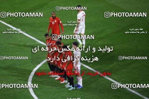 1413447, Abu Dhabi, , مسابقات فوتبال جام ملت های آسیا 2019 امارات, Group stage, Iran 5 v 0 Yemen on 2019/01/07 at Mohammed bin Zayed Stadium