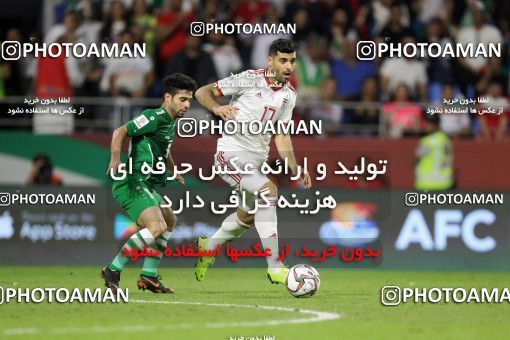 1413605, Dubai, , مسابقات فوتبال جام ملت های آسیا 2019 امارات, Group stage, Iran [*parameter:140*] v [*parameter:139*] Iraq on 2019/01/16 at Al-Maktoum Stadium