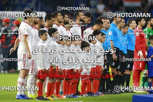 1613041, Dubai, , مسابقات فوتبال جام ملت های آسیا 2019 امارات, Group stage, Iran [*parameter:140*] v [*parameter:139*] Iraq on 2019/01/16 at Al-Maktoum Stadium