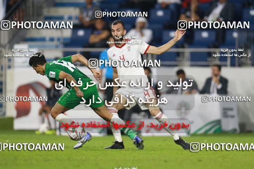 1613028, Dubai, , مسابقات فوتبال جام ملت های آسیا 2019 امارات, Group stage, Iran [*parameter:140*] v [*parameter:139*] Iraq on 2019/01/16 at Al-Maktoum Stadium