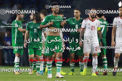 1613047, Dubai, , مسابقات فوتبال جام ملت های آسیا 2019 امارات, Group stage, Iran [*parameter:140*] v [*parameter:139*] Iraq on 2019/01/16 at Al-Maktoum Stadium