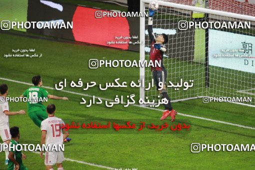 1413558, Dubai, , مسابقات فوتبال جام ملت های آسیا 2019 امارات, Group stage, Iran [*parameter:140*] v [*parameter:139*] Iraq on 2019/01/16 at Al-Maktoum Stadium