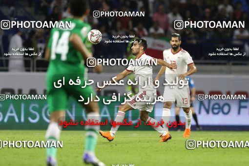 1829165, Dubai, , مسابقات فوتبال جام ملت های آسیا 2019 امارات, Group stage, Iran [*parameter:140*] v [*parameter:139*] Iraq on 2019/01/16 at Al-Maktoum Stadium