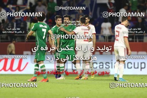 1829138, Dubai, , مسابقات فوتبال جام ملت های آسیا 2019 امارات, Group stage, Iran [*parameter:140*] v [*parameter:139*] Iraq on 2019/01/16 at Al-Maktoum Stadium