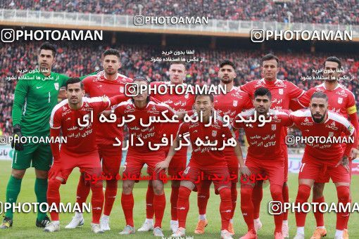 1413952, Tabriz, , Iran Pro League، Persian Gulf Cup، 2018-19 season، Second Leg، Week 18، Tractor S.C. ۱ v ۰ Esteghlal on 2019/02/15 at Yadegar-e Emam Stadium