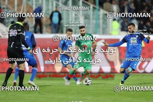 1414203, Tehran, Iran, Iran Pro League، Persian Gulf Cup، 2018-19 season، Second Leg، Week 17، Esteghlal 3 v ۰ Zob Ahan Esfahan on 2019/02/24 at Azadi Stadium