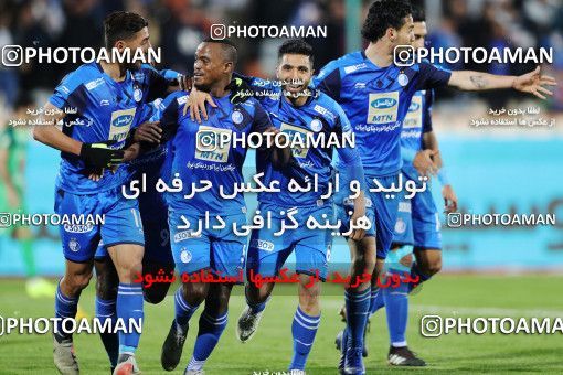 1414158, Tehran, Iran, Iran Pro League، Persian Gulf Cup، 2018-19 season، Second Leg، Week 17، Esteghlal 3 v ۰ Zob Ahan Esfahan on 2019/02/24 at Azadi Stadium