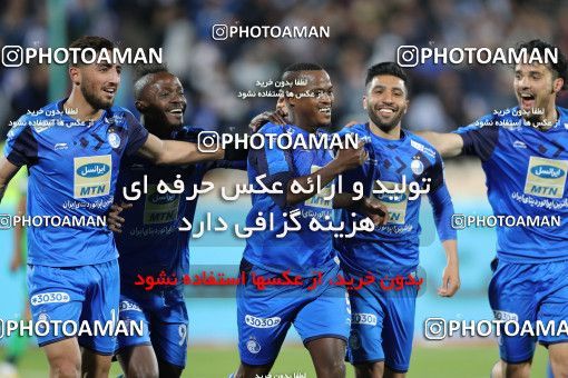 1414104, Tehran, Iran, Iran Pro League، Persian Gulf Cup، 2018-19 season، Second Leg، Week 17، Esteghlal 3 v ۰ Zob Ahan Esfahan on 2019/02/24 at Azadi Stadium