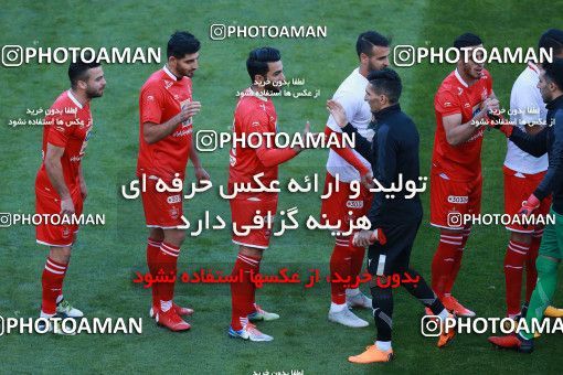 1434530, Tehran, , جام حذفی فوتبال ایران, 1.4 round, Khorramshahr Cup, Persepolis (3) 1 v 1 (۱) Padideh Mashhad on 2019/02/18 at Azadi Stadium