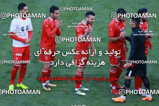 1434582, Tehran, , جام حذفی فوتبال ایران, 1.4 round, Khorramshahr Cup, Persepolis (3) 1 v 1 (۱) Padideh Mashhad on 2019/02/18 at Azadi Stadium