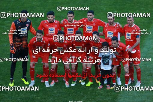 1434622, Tehran, , جام حذفی فوتبال ایران, 1.4 round, Khorramshahr Cup, Persepolis (3) 1 v 1 (۱) Padideh Mashhad on 2019/02/18 at Azadi Stadium