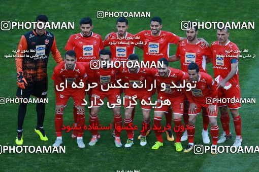 1434546, Tehran, , جام حذفی فوتبال ایران, 1.4 round, Khorramshahr Cup, Persepolis (3) 1 v 1 (۱) Padideh Mashhad on 2019/02/18 at Azadi Stadium