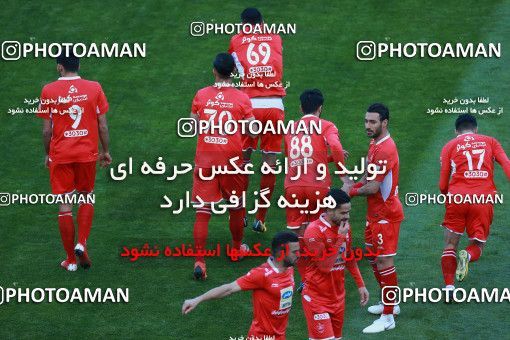 1434508, Tehran, , جام حذفی فوتبال ایران, 1.4 round, Khorramshahr Cup, Persepolis (3) 1 v 1 (۱) Padideh Mashhad on 2019/02/18 at Azadi Stadium