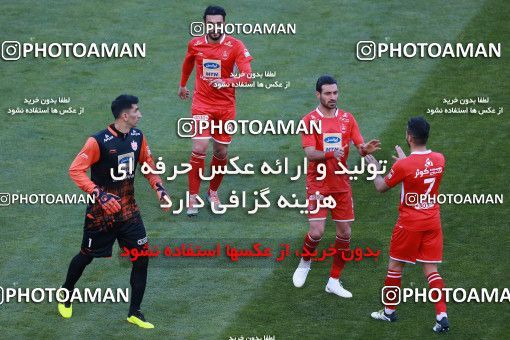 1434594, Tehran, , جام حذفی فوتبال ایران, 1.4 round, Khorramshahr Cup, Persepolis (3) 1 v 1 (۱) Padideh Mashhad on 2019/02/18 at Azadi Stadium